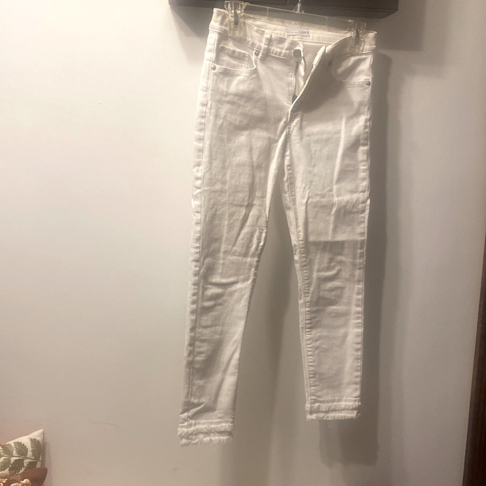 White jeans